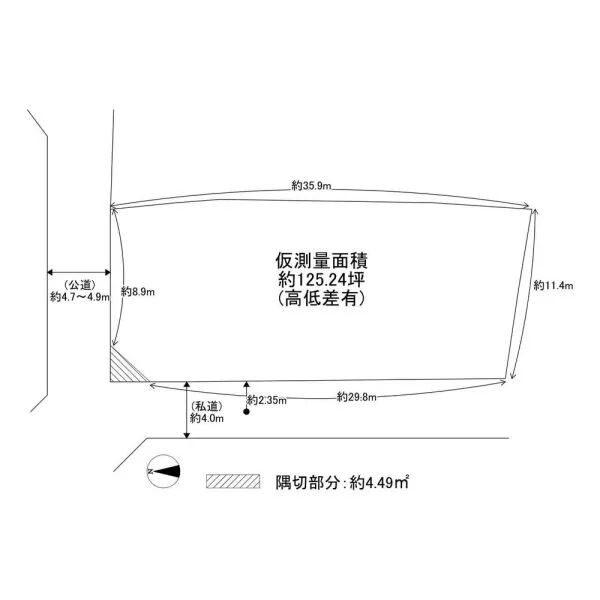 八尾市黒谷３丁目 間取図