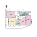 セザール荒川 間取図