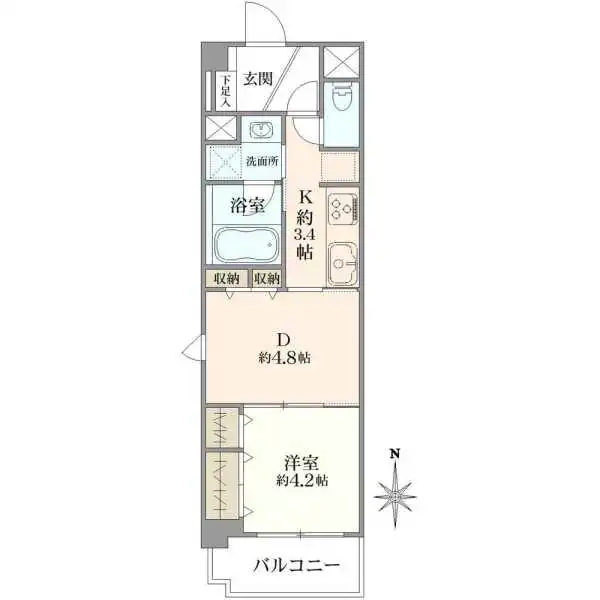 ソルフィエスタ住吉 間取図