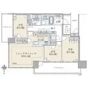 ベイズタワー＆ガーデン 間取図