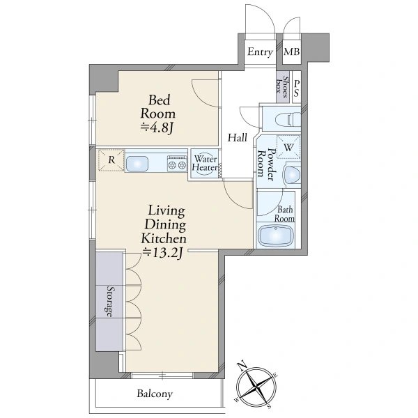 コンドミニアム南柏 間取図
