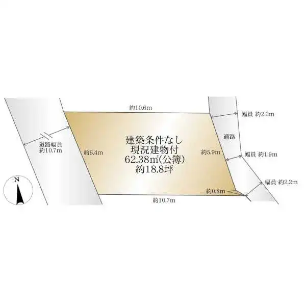 豊中市庄内西町５丁目 間取図