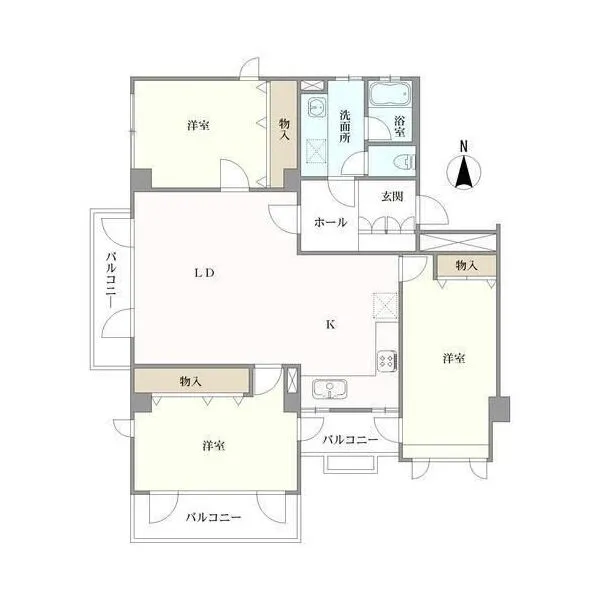 サンサーラ池袋 間取図