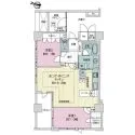 ライオンズマンション神戸栄町通 間取図