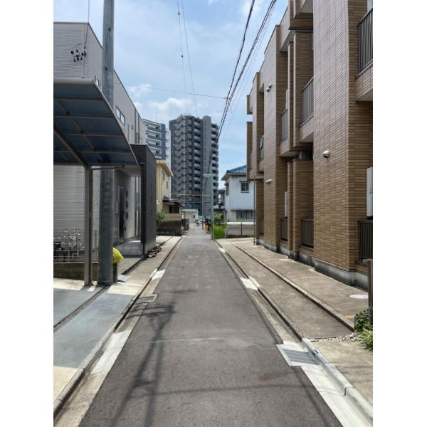 エステート矢田 前面道路