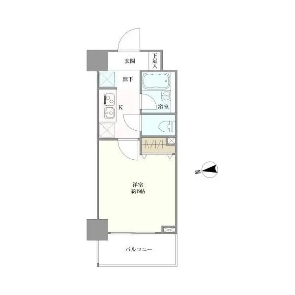 ハーモニーレジデンス山手大塚 間取図