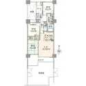 サンヴェール調布・多摩川 間取図