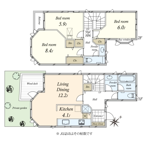 グランミュール田園調布 間取図