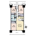 グランマークスツインフォート　Ｂ棟 間取図