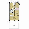藤和西宮北口ホームズ 間取図