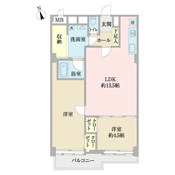 豊島ハイツ 間取図