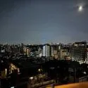 アトラスアベニュー文京大塚 眺望：東側バルコニーからの眺望 夜景(ズームなし)
