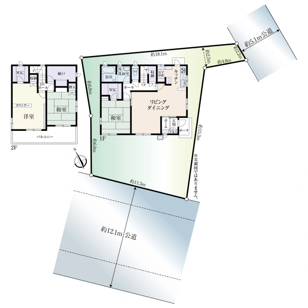 秦野市本町３丁目 間取図