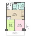 南大井アーバンハイツ 間取図