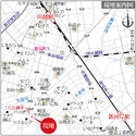 川越市中台元町１丁目 現地案内図