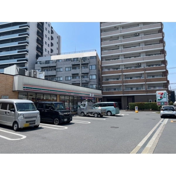 金町コーポA棟 セブンイレブン柴又店（コンビニ）まで約90m（徒歩2分）