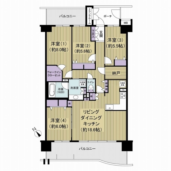 ラディアンコースト新浦安 間取図