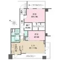 D’クラディア氷川台レジデンス 納戸やウォークインクローゼットなど、収納豊富な住まい。開口部が多く、換気をスムーズに行えます。