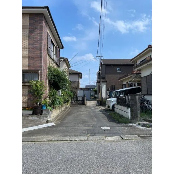 東松山市新宿町 前面道路