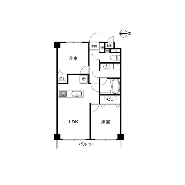 ニックハイム向島百花園 間取図