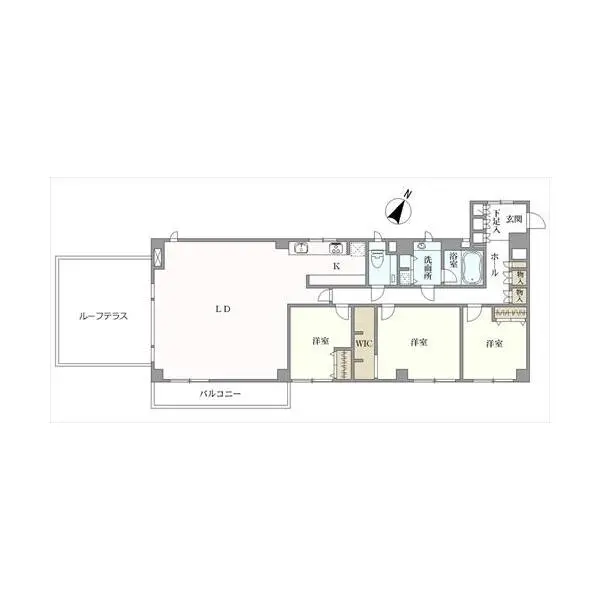 ロムルスコート幡ヶ谷 間取図