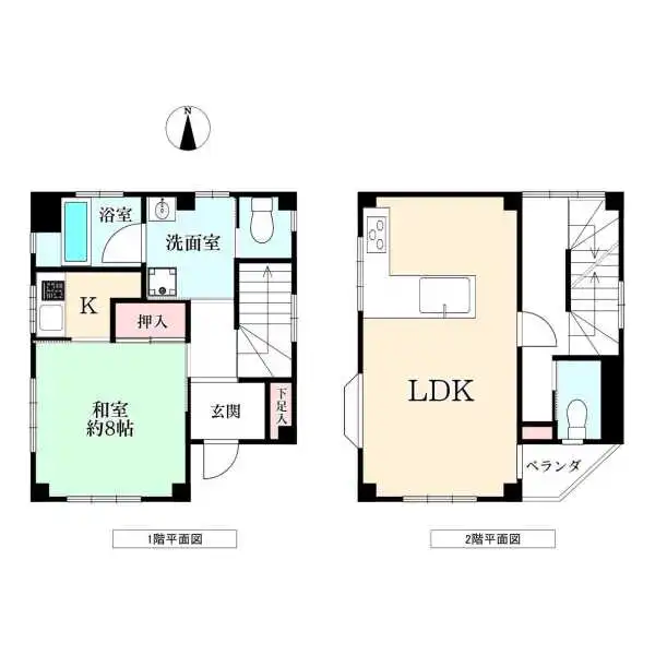 江戸川区東葛西２丁目 間取図