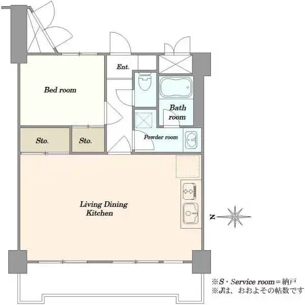ヴェラハイツ目黒ガーデン 間取図