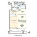 富久クロスコンフォートタワー 間取図