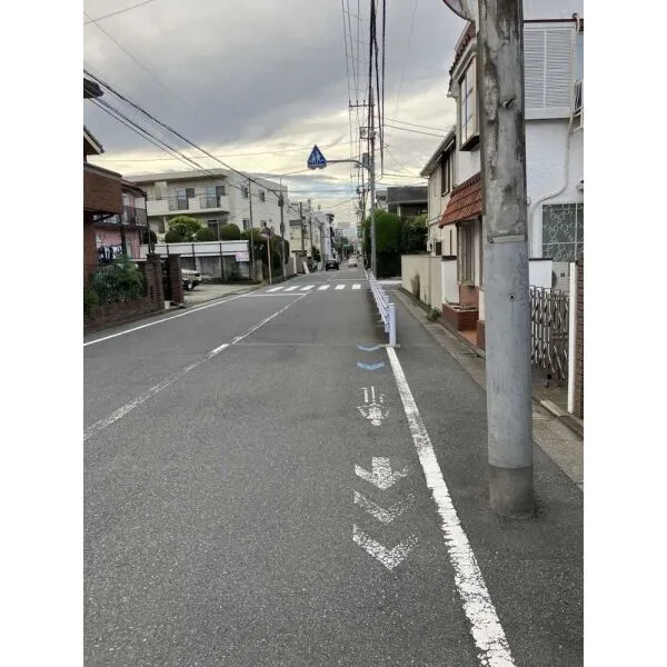 世田谷区上馬４丁目 前面道路(撮影年月：2026年09月)