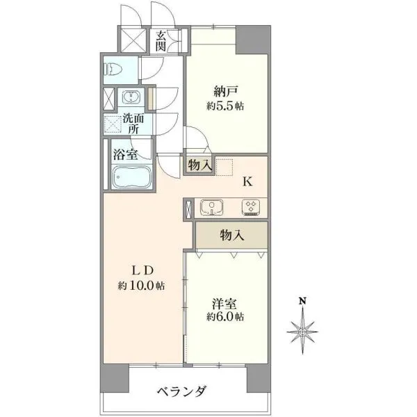 アルス笹塚 間取図
