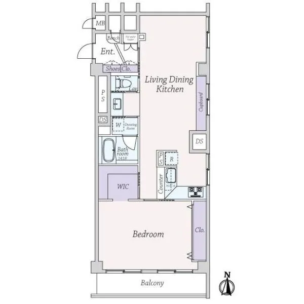 藤和方南町コープ 間取図
