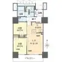 プレミストタワー靱本町 間取図