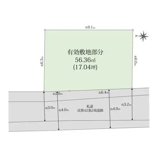 目黒区下目黒４丁目 間取図