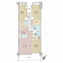 コスモ新横浜 間取図