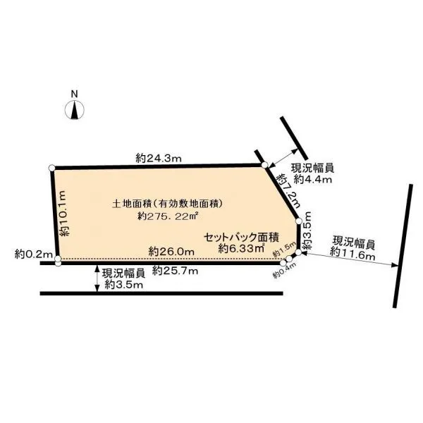 名古屋市西区名西２丁目 間取図