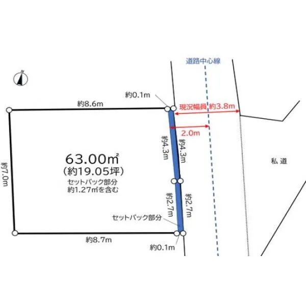 北区十条仲原１丁目 間取図