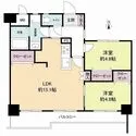 セザール天神ノ森 間取図