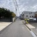 船橋市薬円台１丁目 前面道路（２０２６年１０月撮影）