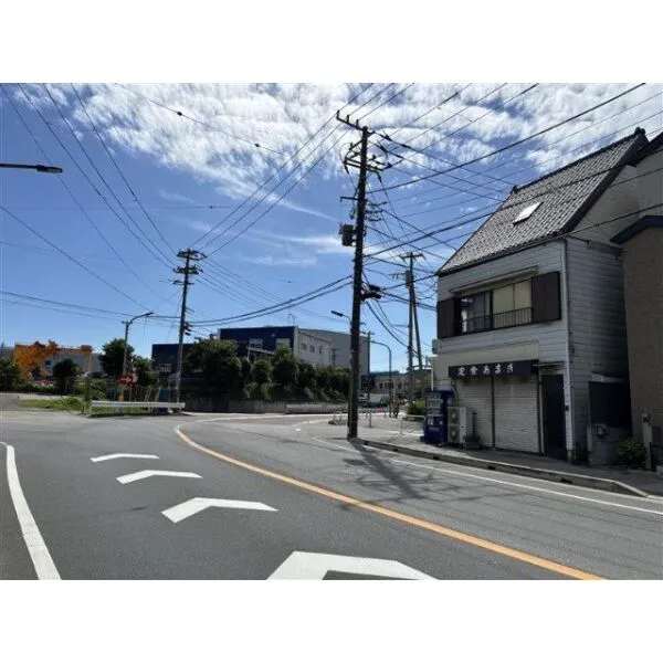 市川市幸1丁目 前面道路含む現地写真