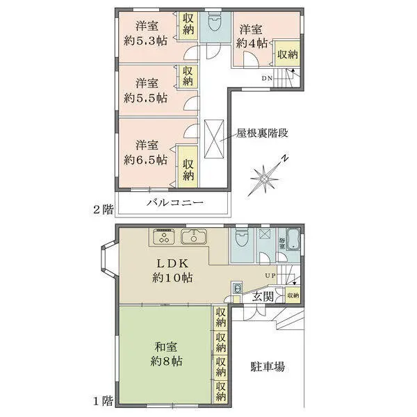 市川市宮久保１丁目 間取図
