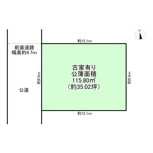 西宮市越水町 間取図