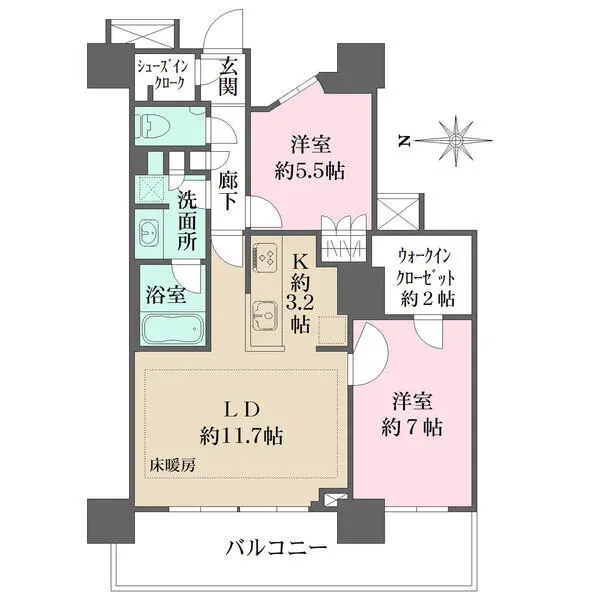 浅草タワー 間取図