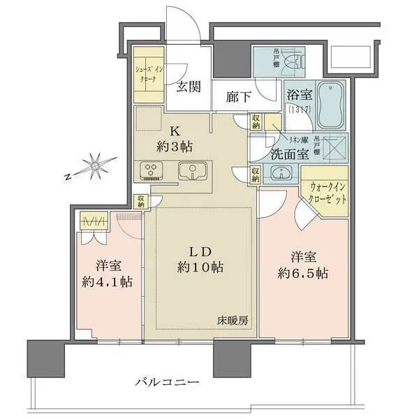 ＮＡＧＯＹＡ　ｔｈｅ　ＴＯＷＥＲ 間取図