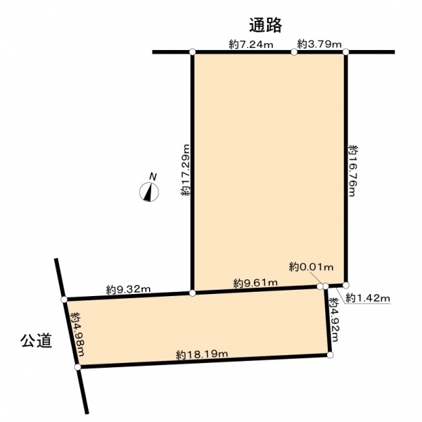 清須市清洲土居 間取図