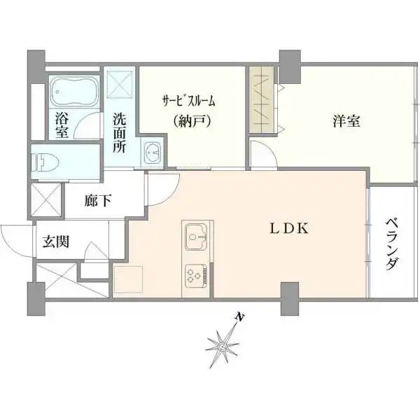 調布シュロス 間取図