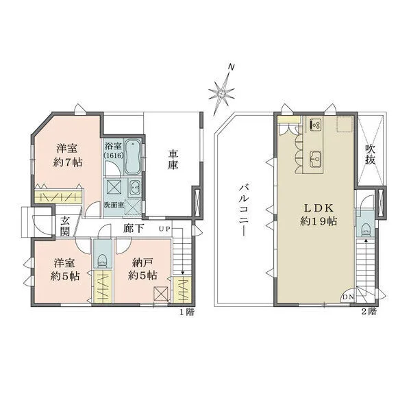 杉並区和泉１丁目 間取図