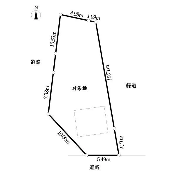 三鷹市上連雀１丁目 間取図