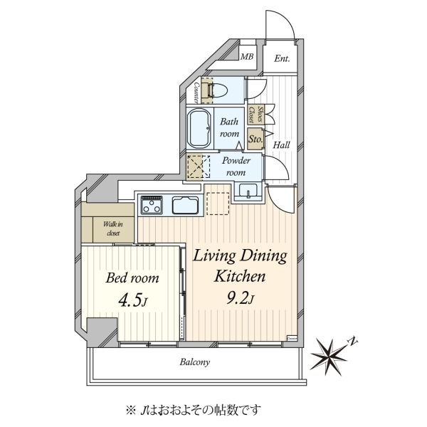 言問パークアベニュー 間取図