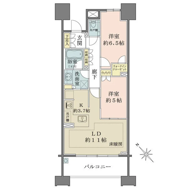 ザ・パークハウス名古屋 間取図