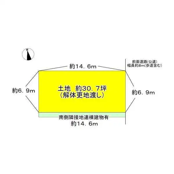大阪市東成区東今里２丁目 間取図